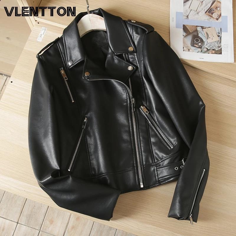 Jackets 2022 Spring Autumn Women Black Faux Leather Jacket Casual Zipper With Belt Biker Coat Female Casual Solid Short Outwear
Jackets 2022 Spring Autumn Women Black Faux Leather Jacket Casual Zipper With Belt Biker Coat Female Casual Solid Short Outwear