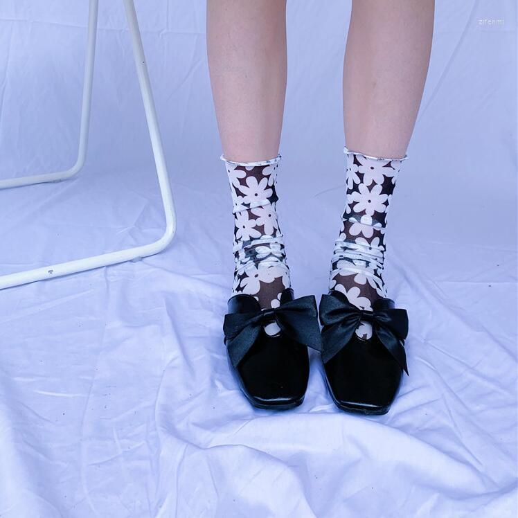 Women Socks 2023 Fashion Flower Print Short Pile Heap Hollow Out Fishnet Unique Art
Women Socks 2023 Fashion Flower Print Short Pile Heap Hollow Out Fishnet Unique Art
