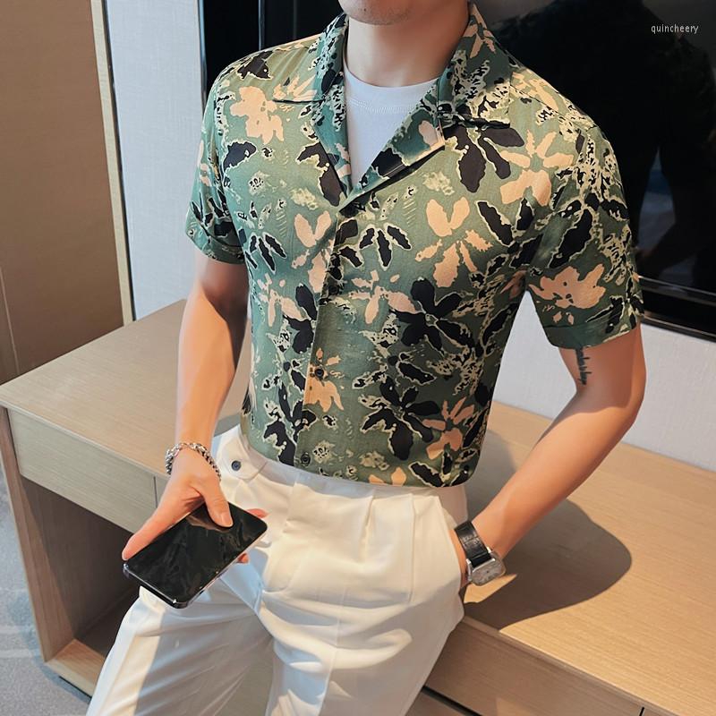 Men's Casual Shirts Fashion Print Shirt Men Royal Retro Short Sleeve Party NightClub Tuxedo Slim Fit Streetwear Homme S-3XL, Black
Men's Casual Shirts Fashion Print Shirt Men Royal Retro Short Sleeve Party NightClub Tuxedo Slim Fit Streetwear Homme S-3XL, Black