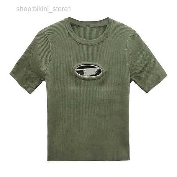 Women' Knits & Tees Tshirts Designer Knit Diesel Top Tight T-shirt Hollow Out Tee Tanks Women Shirts Letter Print Short Sleeve Sexy Yoga Summer Vests 22, Black
Women' Knits & Tees Tshirts Designer Knit Diesel Top Tight T-shirt Hollow Out Tee Tanks Women Shirts Letter Print Short Sleeve Sexy Yoga Summer Vests 22, Black