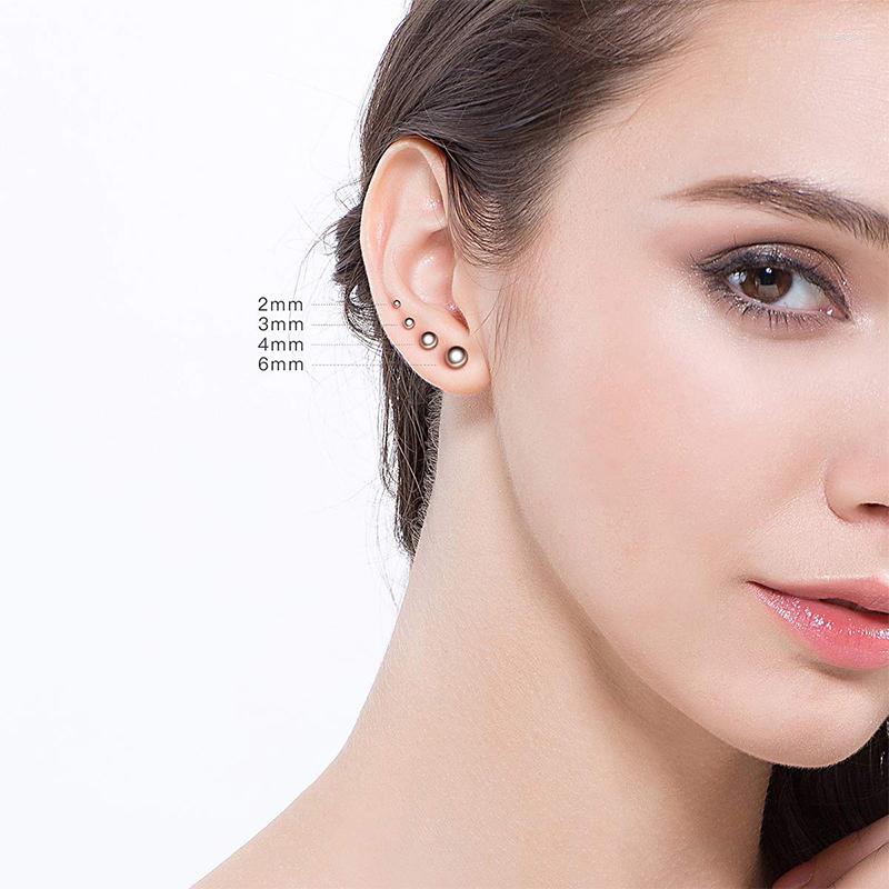 Stud Earrings For Women Male Ear Cartilage Tragus Piercing Punk Pure Titanium Small Accessories Sleeper
Stud Earrings For Women Male Ear Cartilage Tragus Piercing Punk Pure Titanium Small Accessories Sleeper