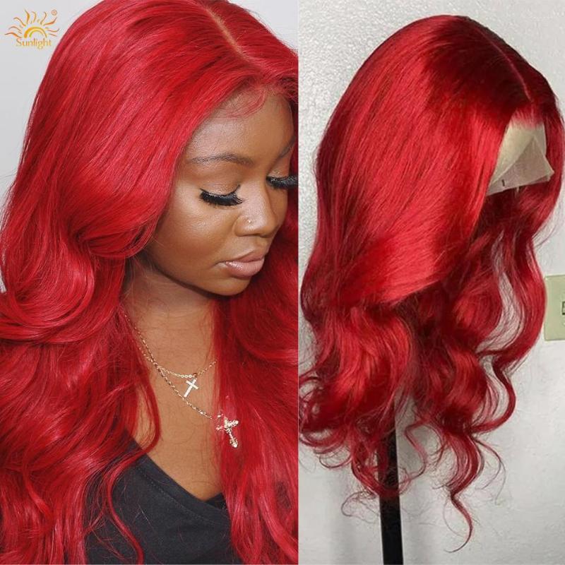 Bright Red Body Wave Human Hair Wigs For Women Pre-Plucked 13x4 Transparent Lace Front Wig Brazilian Remy, Picture shown
Bright Red Body Wave Human Hair Wigs For Women Pre-Plucked 13x4 Transparent Lace Front Wig Brazilian Remy, Picture shown