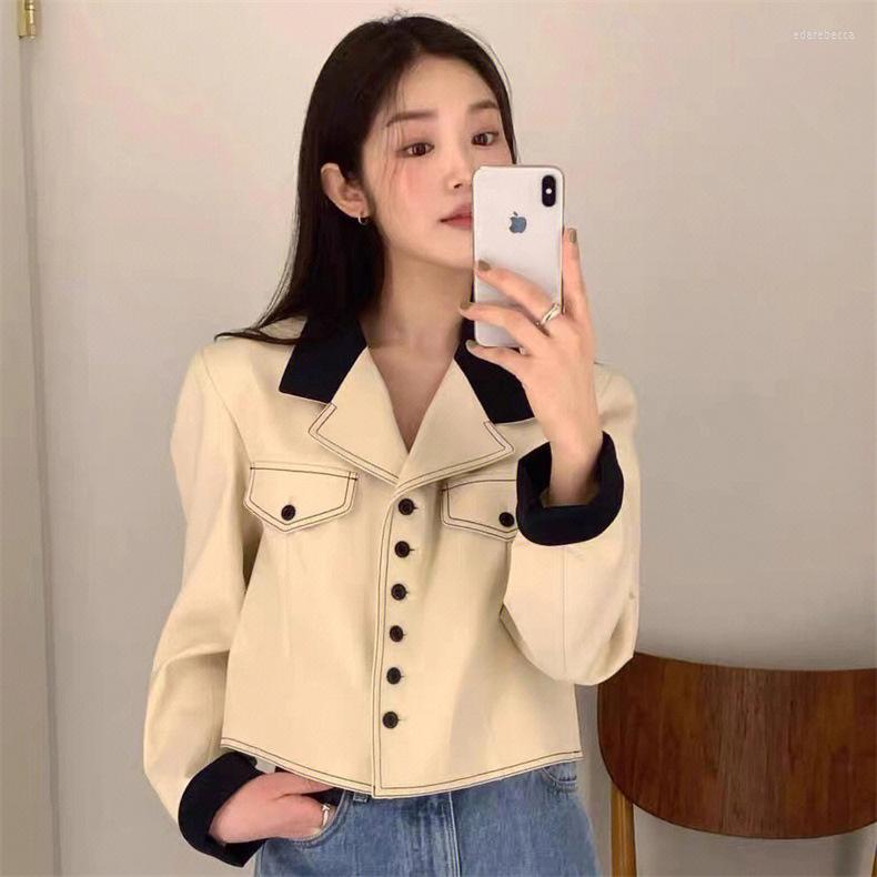 Women' Jackets High Quality 2023 Autumn Sweet Coat Single Breasted Cardigan Fresh Jacket Top Women, White
Women' Jackets High Quality 2023 Autumn Sweet Coat Single Breasted Cardigan Fresh Jacket Top Women, White