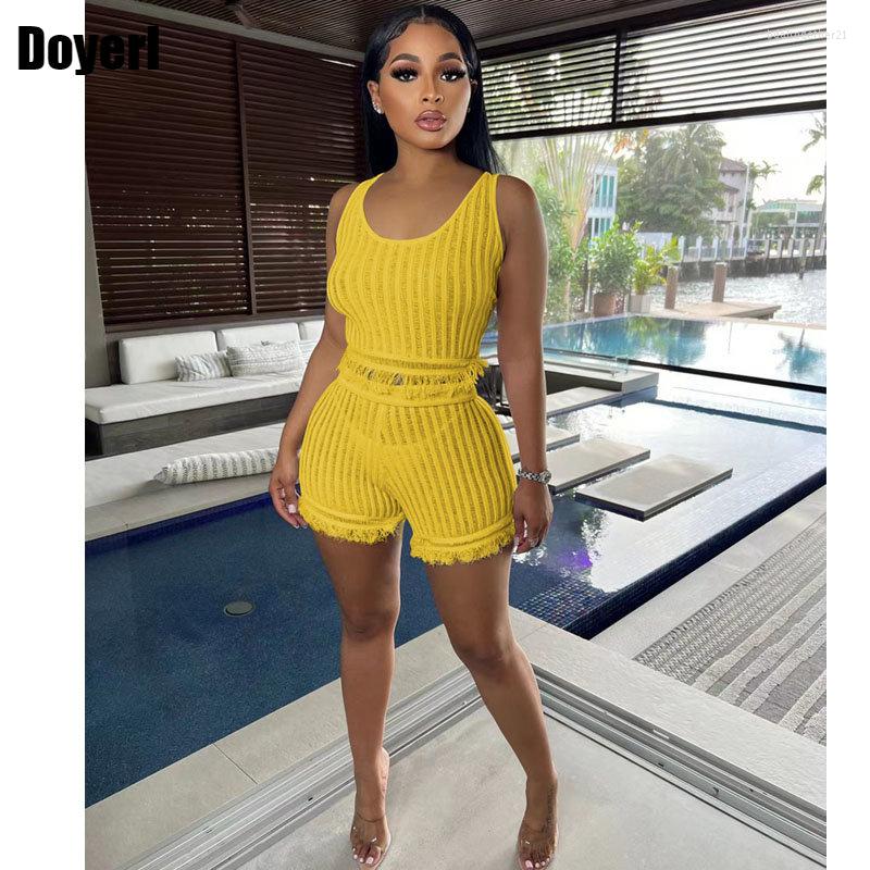 Women's Tracksuits Women Knitted Set Two Pieces Tank Top Shorts Suit Tassel Trim Cropped Co Ord Tracksuit Vacation Outfits Matching Sets, Yellow
Women's Tracksuits Women Knitted Set Two Pieces Tank Top Shorts Suit Tassel Trim Cropped Co Ord Tracksuit Vacation Outfits Matching Sets, Yellow