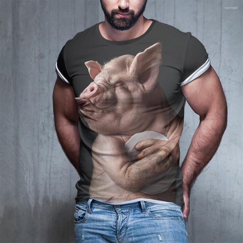 Men's T Shirts Summer Broadcloth Men Women Large Hip Hop 3d Pig T-shirt European And American Trend Tiger Lion Shirt Printing Series, Txx01153hd
Men's T Shirts Summer Broadcloth Men Women Large Hip Hop 3d Pig T-shirt European And American Trend Tiger Lion Shirt Printing Series, Txx01153hd