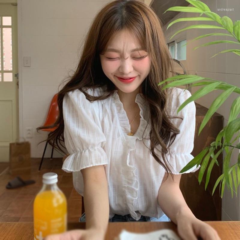 Women' Blouses Women' Fashion V-Neck Casual Blouse Summer Sleeve Chiffon Shirt
Women' Blouses Women' Fashion V-Neck Casual Blouse Summer Sleeve Chiffon Shirt