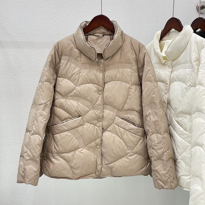 Parkas autumn winter coat and jackets women duck down jacket 026, White
Parkas autumn winter coat and jackets women duck down jacket 026, White