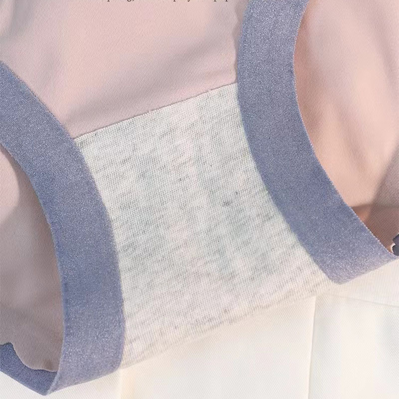 Women's Panties 10PCS/Lot Ice Silk Scarless Women's Underpanties Simple Colorless Cross Waist Sexy V-shaped Tummy Breathable Women's Un