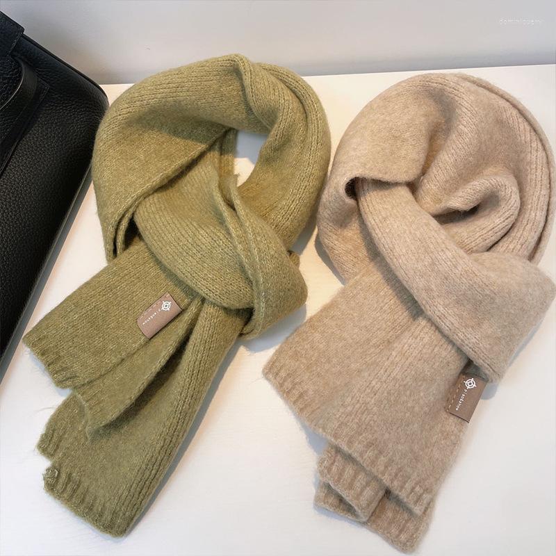 Scarves 2023 Winter Solid Color Scarf Thickened Warm Shawl Wool Korean-Style Hollow Knitting Long Student Tide
Scarves 2023 Winter Solid Color Scarf Thickened Warm Shawl Wool Korean-Style Hollow Knitting Long Student Tide