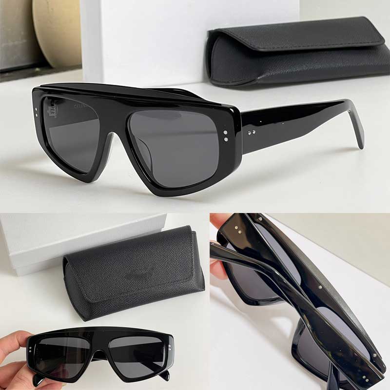 Black framed acetate sunglasses 40225 Fashion designer Women rectangular frame Outdoor casual 100% UVA/UVB single color signature on temples With original box
Black framed acetate sunglasses 40225 Fashion designer Women rectangular frame Outdoor casual 100% UVA/UVB single color signature on temples With original box