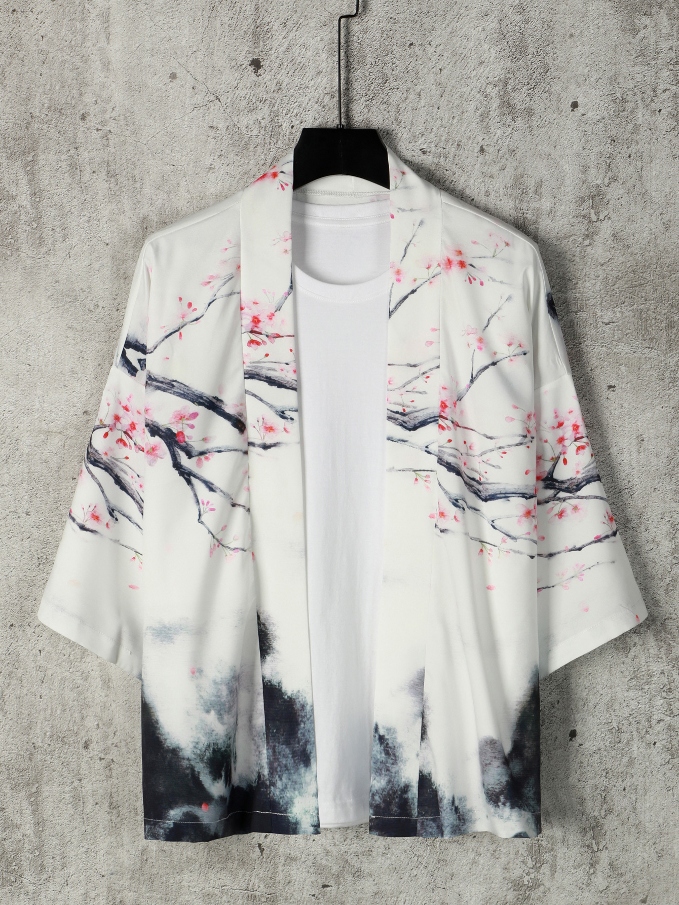 Men's Casual Shirts 2023 Summer Streetwear Kimono Cardigan Print Japanese Oversize Hawaiian Harajuku Y2K Asian Cosplay 230420