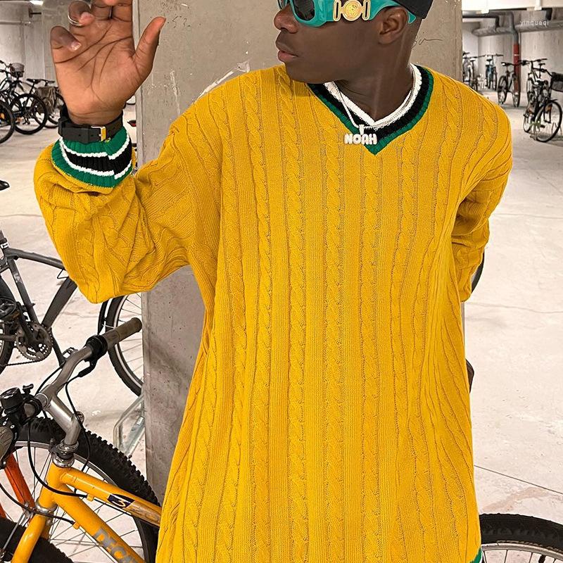 Men's Sweaters Mens Sweater Knitted Loose Casual Long Sleeve Crewneck Christmas, Yellow
Men's Sweaters Mens Sweater Knitted Loose Casual Long Sleeve Crewneck Christmas, Yellow