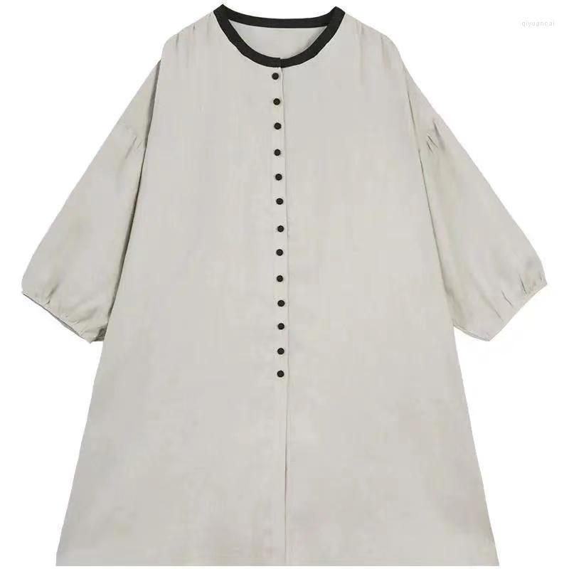 Ethnic Clothing Chinese Traditional Style Spring Autumn Women Tops Cotton Linen Loose Blouses Cheongsam Female Vintage Buckle Hanfu Tang
Ethnic Clothing Chinese Traditional Style Spring Autumn Women Tops Cotton Linen Loose Blouses Cheongsam Female Vintage Buckle Hanfu Tang