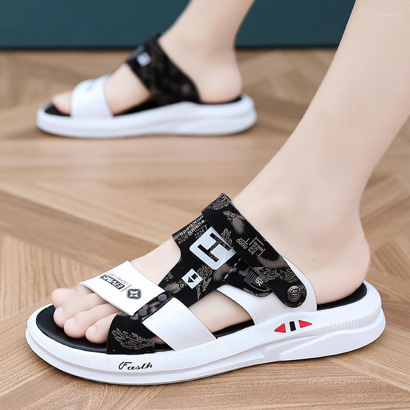Slippers Soft Leather Men's Sandals Fashion Printed Outdoor Beach Summer Breathable Driving, Brown
Slippers Soft Leather Men's Sandals Fashion Printed Outdoor Beach Summer Breathable Driving, Brown