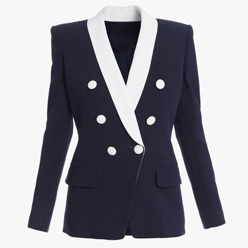 Pants HIGH STREET NEWEST 2022 FASHION DESIGNER JACKET WOMEN'S DOUBLE BREASTED COLOR BLOCK SHAWL COLLAR BLAZER, Navy blue
Pants HIGH STREET NEWEST 2022 FASHION DESIGNER JACKET WOMEN'S DOUBLE BREASTED COLOR BLOCK SHAWL COLLAR BLAZER, Navy blue