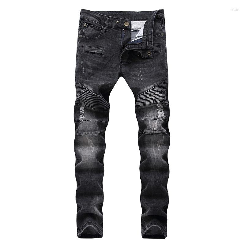 Men's Jeans High Quality Ripped Men Fashion Patchwork Moto 2023 Mens Pants Slim Fit Brand Biker Denim Jean, 577
Men's Jeans High Quality Ripped Men Fashion Patchwork Moto 2023 Mens Pants Slim Fit Brand Biker Denim Jean, 577