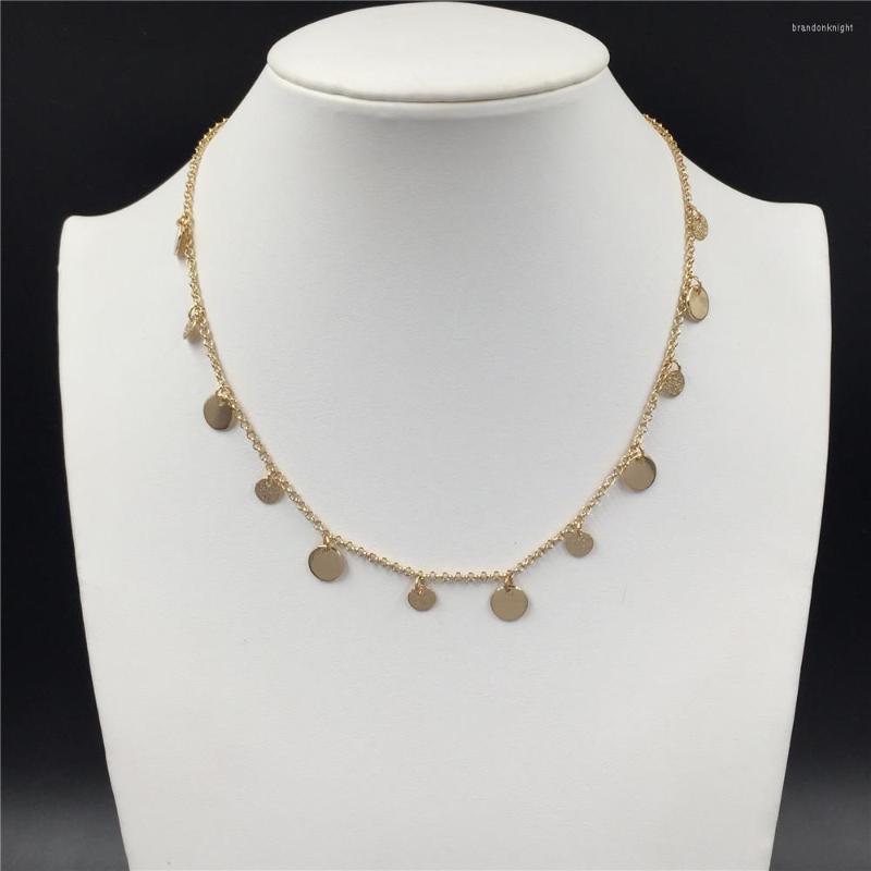 Choker Casual Gold Color Plating Small Medium Size Round Disc Necklace For Women Daily Office Dress Decoration Jewelry Accessory
Choker Casual Gold Color Plating Small Medium Size Round Disc Necklace For Women Daily Office Dress Decoration Jewelry Accessory