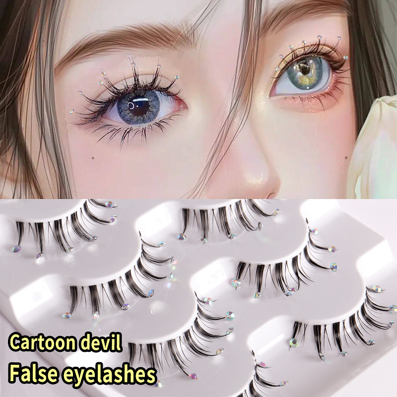 5Pairs/set Faux Mink Color Diamond Eyelashes Fluffy Wispy Thick Faux Long Wispy Natural Lashes Pack Wholesales Natural False Eyelashes
5Pairs/set Faux Mink Color Diamond Eyelashes Fluffy Wispy Thick Faux Long Wispy Natural Lashes Pack Wholesales Natural False Eyelashes