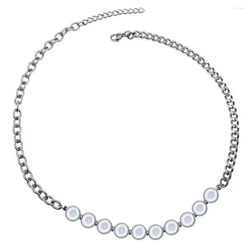 Pendant Necklaces Stainless Steel Minimalism Hip Hop Reflective Pearl Men Women Fashion Necklace Jewelry Gift For Him
Pendant Necklaces Stainless Steel Minimalism Hip Hop Reflective Pearl Men Women Fashion Necklace Jewelry Gift For Him