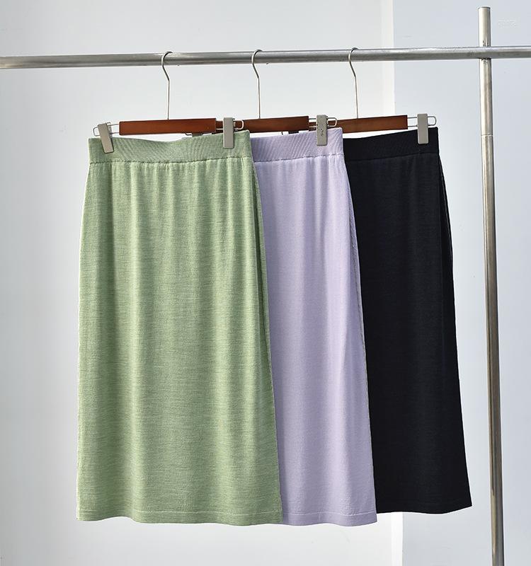 Skirts Naizaiga 2023 Mulberry Silk Wool Skirt Female Thin Bead Chain High Waist Long Straight Black Women Dress PZ90, 01
Skirts Naizaiga 2023 Mulberry Silk Wool Skirt Female Thin Bead Chain High Waist Long Straight Black Women Dress PZ90, 01