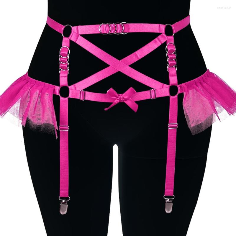 Belts Fashion Harness Lace Garters Belt Stocking Sexy Busty Women Body Bondage Leg Strap Cage Waist Band Metal Chains Decoration, White
Belts Fashion Harness Lace Garters Belt Stocking Sexy Busty Women Body Bondage Leg Strap Cage Waist Band Metal Chains Decoration, White