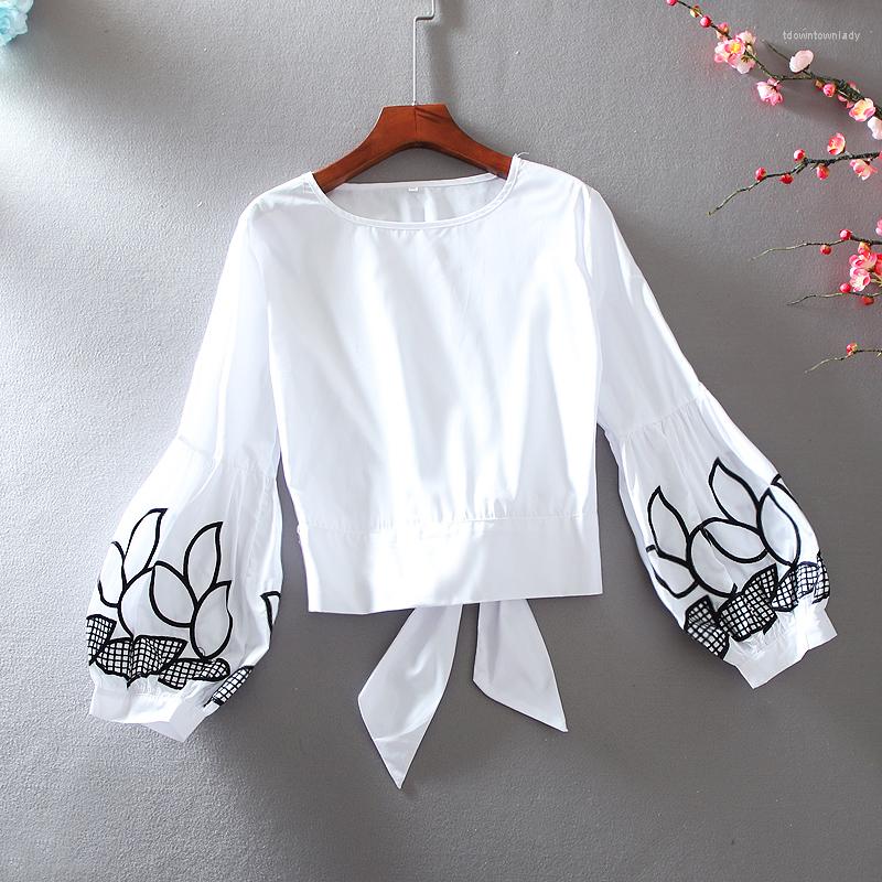 Women' Blouses Women Spring Summer Short Style Temperamen Lace-Up Shirts Women' Long Sleeve O-neck Print Lantern Sleeves Korean Tops, Black
Women' Blouses Women Spring Summer Short Style Temperamen Lace-Up Shirts Women' Long Sleeve O-neck Print Lantern Sleeves Korean Tops, Black