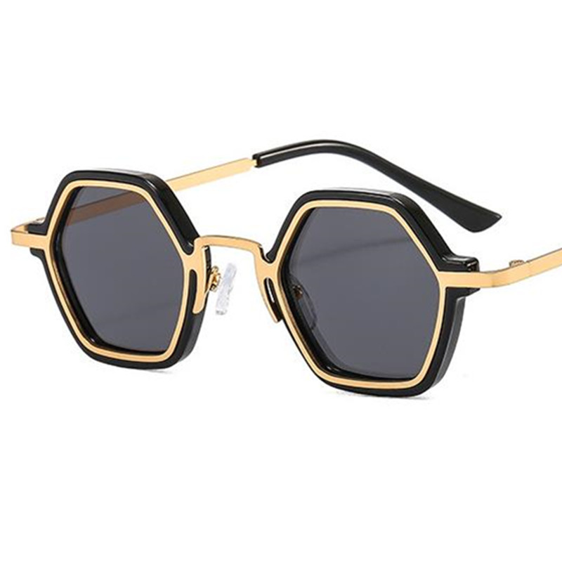 Punk Sunglasses Unisex Hip Hop Polygon Sun Glasses Personality Small Frame Anti-UV Spectacles Alloy Temples Ornamental Goggle
Punk Sunglasses Unisex Hip Hop Polygon Sun Glasses Personality Small Frame Anti-UV Spectacles Alloy Temples Ornamental Goggle