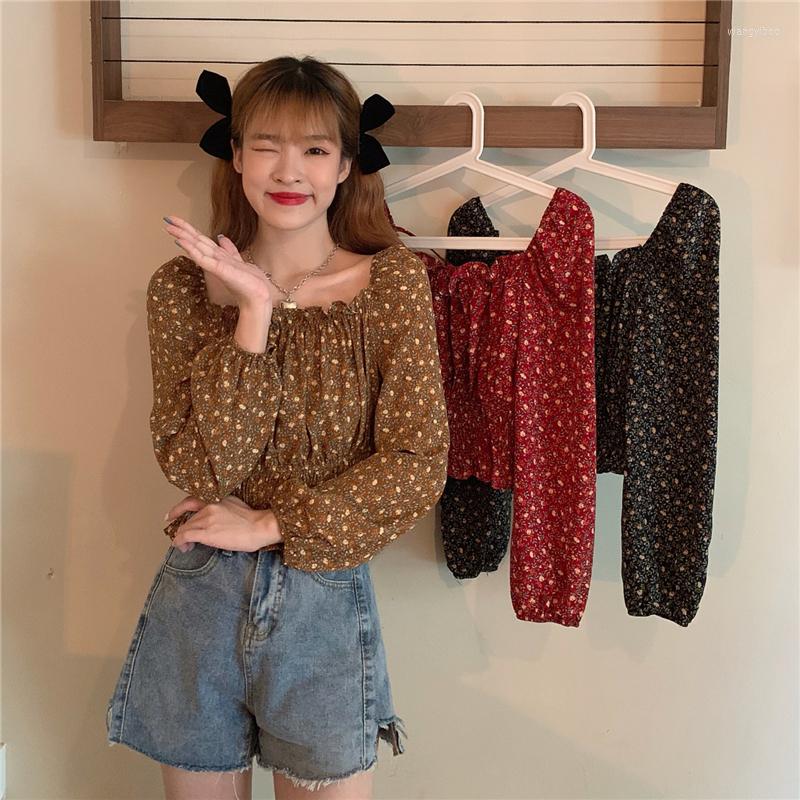 Women's Blouses 0813 Autumn Women's Blouse Square Collar Retro Print Long Sleeves Folds Chic Breathable Tops Korean Simple Female, 0813 orange coffee
Women's Blouses 0813 Autumn Women's Blouse Square Collar Retro Print Long Sleeves Folds Chic Breathable Tops Korean Simple Female, 0813 orange coffee