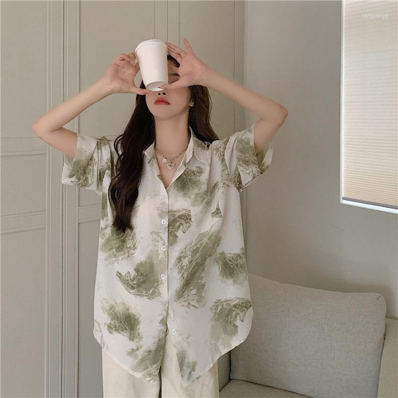 Women' Blouses EBAIHUI Print Shirts Summer Women' T-Shirts Loose Light Green BF Style Tops For Teens Short Sleeve Aesthetic Clothes
Women' Blouses EBAIHUI Print Shirts Summer Women' T-Shirts Loose Light Green BF Style Tops For Teens Short Sleeve Aesthetic Clothes