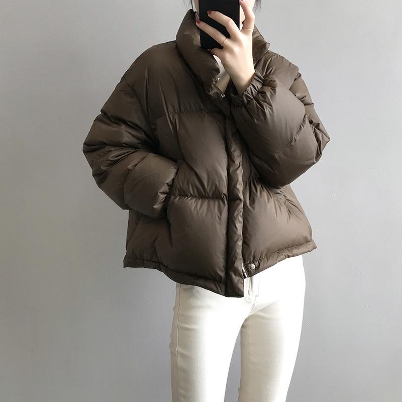Parkas HXJJP White Duck Down Jacket Women's Winter 2022 New Korean Long Sleeve Loose Thick Bread Casual Warm Parkas Coat 7971, Coffee
Parkas HXJJP White Duck Down Jacket Women's Winter 2022 New Korean Long Sleeve Loose Thick Bread Casual Warm Parkas Coat 7971, Coffee