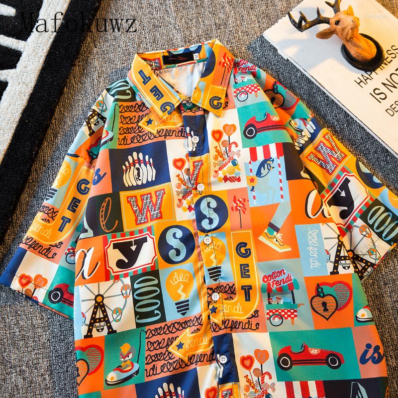 Men's Casual Shirts Mafokuwz Flower Shirt Men's 2023 Summer Short Sleeve High Street Feeling Retro Hong Kong Style Trend Hawaii Blouse, Yellow
Men's Casual Shirts Mafokuwz Flower Shirt Men's 2023 Summer Short Sleeve High Street Feeling Retro Hong Kong Style Trend Hawaii Blouse, Yellow
