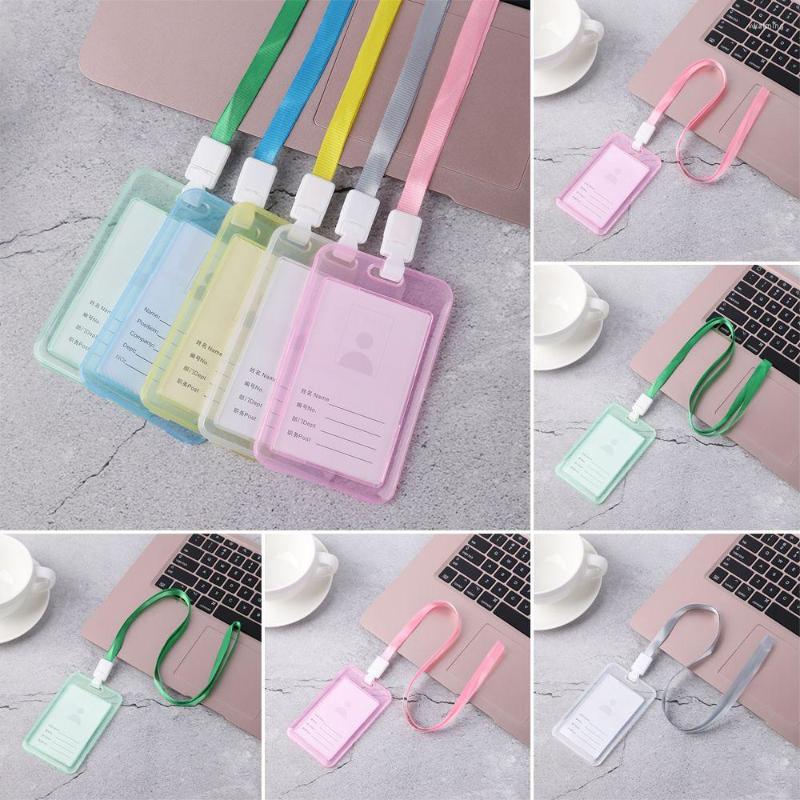 Card Holders Cover Protector Office Supplies Double Sided Transparent ID Name Holder Bus Business Work, Blue
Card Holders Cover Protector Office Supplies Double Sided Transparent ID Name Holder Bus Business Work, Blue