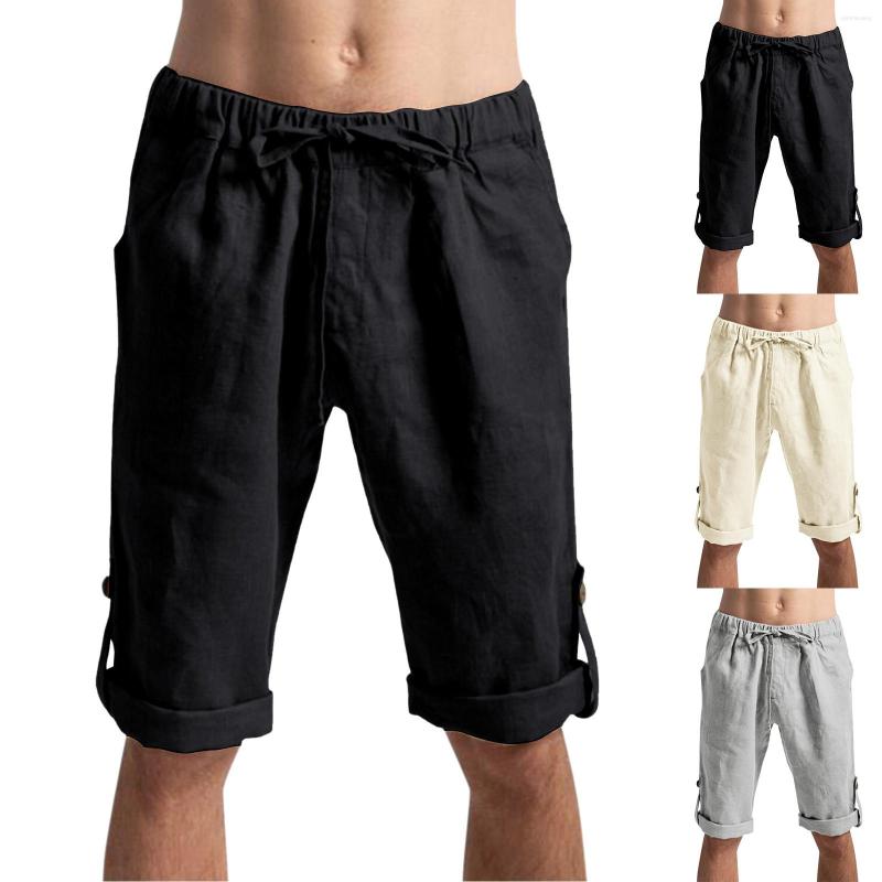 Men's Shorts Mens Summer Simple Fashion Solid Color Cotton And Linen Pants, Black
Men's Shorts Mens Summer Simple Fashion Solid Color Cotton And Linen Pants, Black