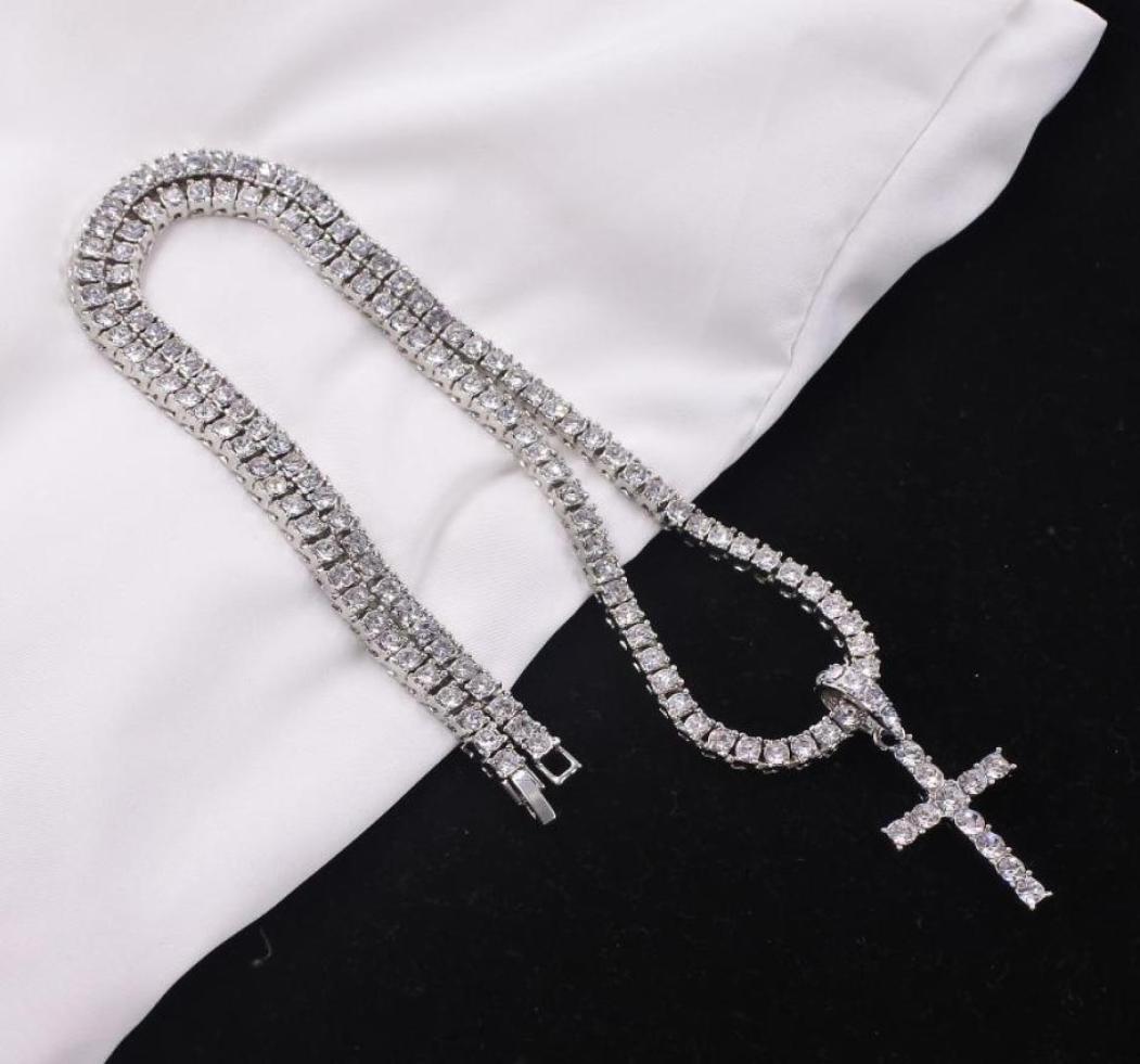 Pendant Necklaces Men Women Hip Hop Cross Necklace With 55mm Zircon Tennis Chain Iced Out Bling HipHop Jewelry Fashion Gift6828041
Pendant Necklaces Men Women Hip Hop Cross Necklace With 55mm Zircon Tennis Chain Iced Out Bling HipHop Jewelry Fashion Gift6828041