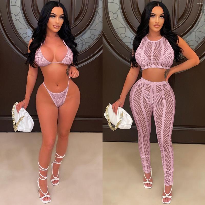 Women's Two Piece Pants Squined Bikini 4 Set Women Summer Beach Wear Sexy Sheer Mesh Cut Out Crop Top Pant Cover Matching Club Outfits, Fuchsia set
Women's Two Piece Pants Squined Bikini 4 Set Women Summer Beach Wear Sexy Sheer Mesh Cut Out Crop Top Pant Cover Matching Club Outfits, Fuchsia set