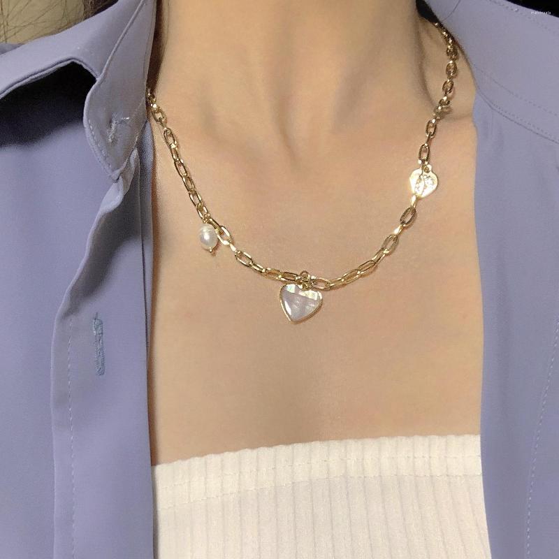 Pendant Necklaces Arrival 2023 Fashion Sweet Girls Elegant Pearl Shell Heart Necklace For Women Students Party Choker Jewelry Gifts
Pendant Necklaces Arrival 2023 Fashion Sweet Girls Elegant Pearl Shell Heart Necklace For Women Students Party Choker Jewelry Gifts