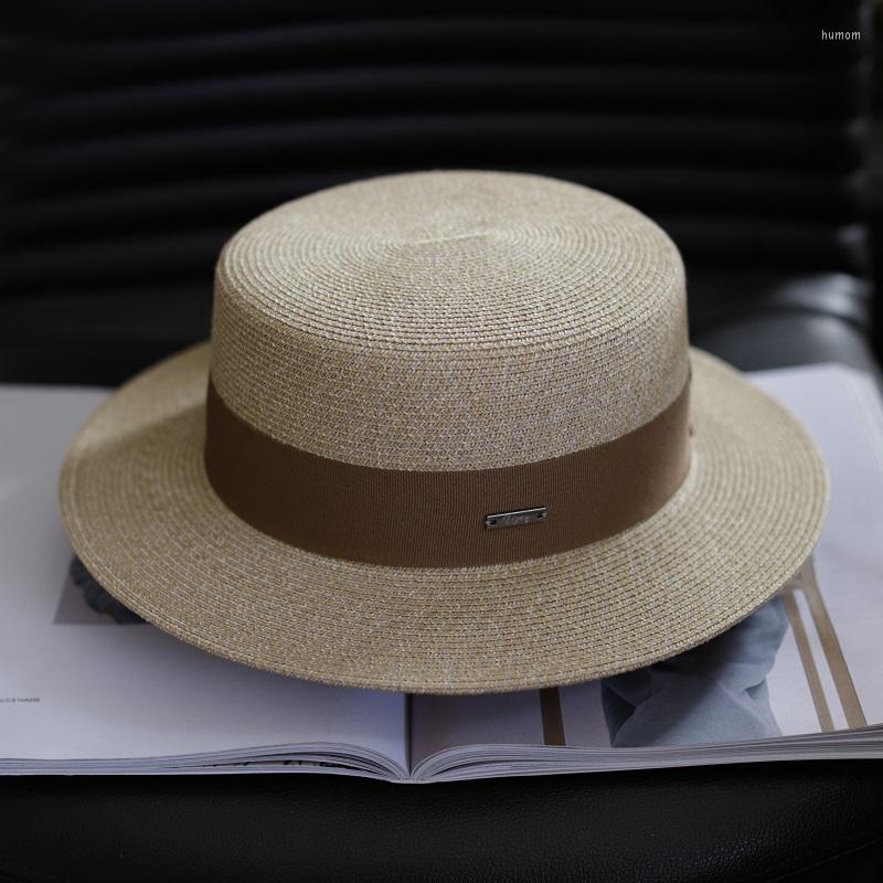 Berets Big Size 61CM Men Panama Soft Shaped Flat Top Straw Hat Summer Women Sun Brim Cap Uv Protection Easy To Match Fedora, Gray melange
Berets Big Size 61CM Men Panama Soft Shaped Flat Top Straw Hat Summer Women Sun Brim Cap Uv Protection Easy To Match Fedora, Gray melange