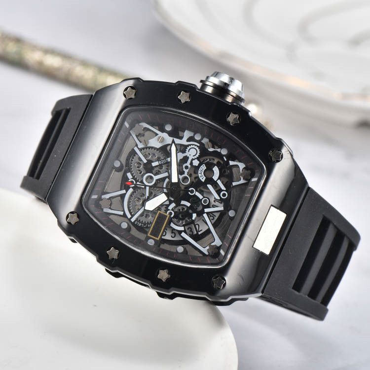 The latest personality fashion watch imitation ceramic wine cask type watch black dial quartz watch, 10
The latest personality fashion watch imitation ceramic wine cask type watch black dial quartz watch, 10