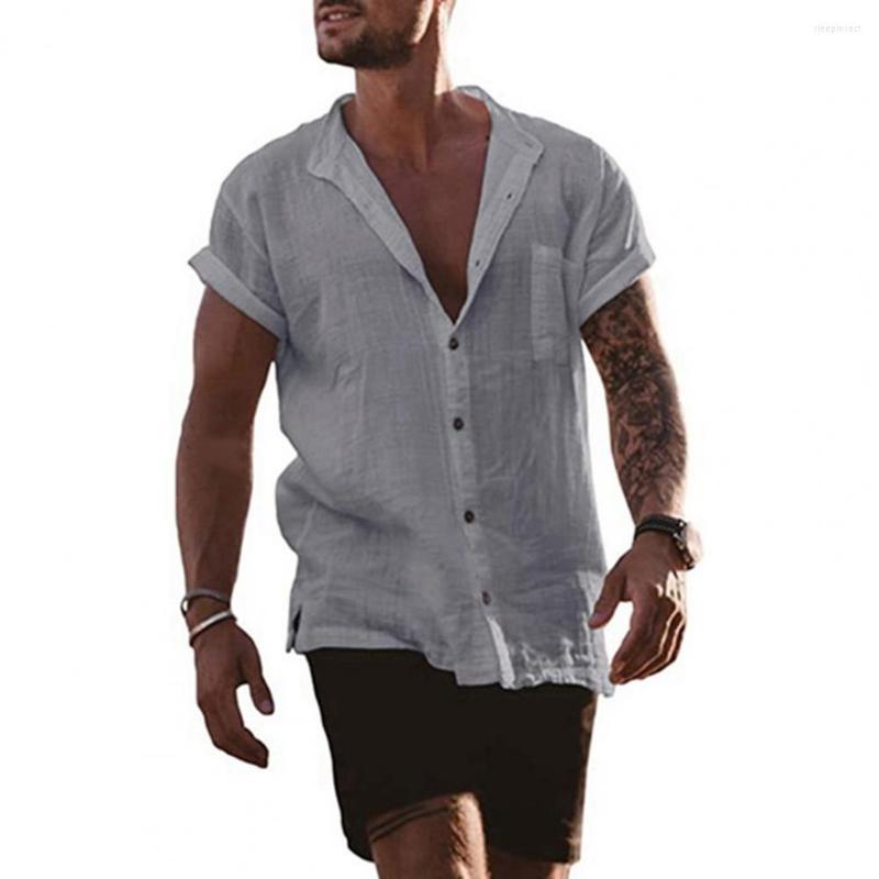 Men's Casual Shirts 2023 Men's Blouse Short Sleeve Pocket Single-breasted Side Split Men Cotton Linen Shirt Loose Tops, Army green
Men's Casual Shirts 2023 Men's Blouse Short Sleeve Pocket Single-breasted Side Split Men Cotton Linen Shirt Loose Tops, Army green
