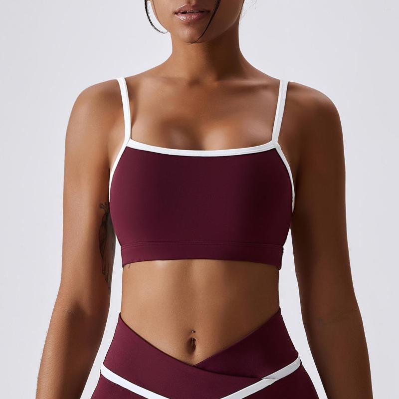 Women' Tanks MODITIN In Sports Tops With Built Bra For Women Cool Patchwork Comfortable Gathered Quick Dry Gym Wear Shockproof Camis, Vintage red 
Women' Tanks MODITIN In Sports Tops With Built Bra For Women Cool Patchwork Comfortable Gathered Quick Dry Gym Wear Shockproof Camis, Vintage red