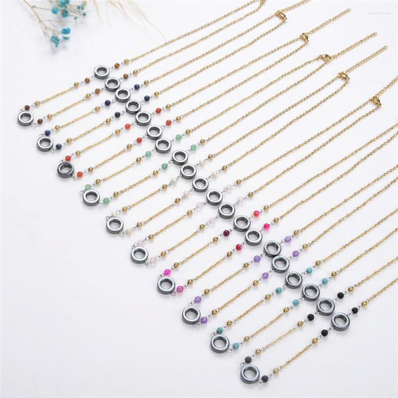 Chains Winter Lastest Fashion Punk Women's Jewelry Stainless Steel Bead Crystal Necklaces Black Bold Stone Necklace
Chains Winter Lastest Fashion Punk Women's Jewelry Stainless Steel Bead Crystal Necklaces Black Bold Stone Necklace