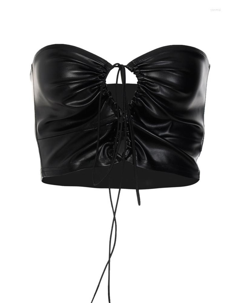 Women' Tanks Kalevest Y2K Trashy Corset Camis Black Fairy Grunge Women Leather Off Shoulder Rave Outfits Lace Up Tube Top 2023
Women' Tanks Kalevest Y2K Trashy Corset Camis Black Fairy Grunge Women Leather Off Shoulder Rave Outfits Lace Up Tube Top 2023