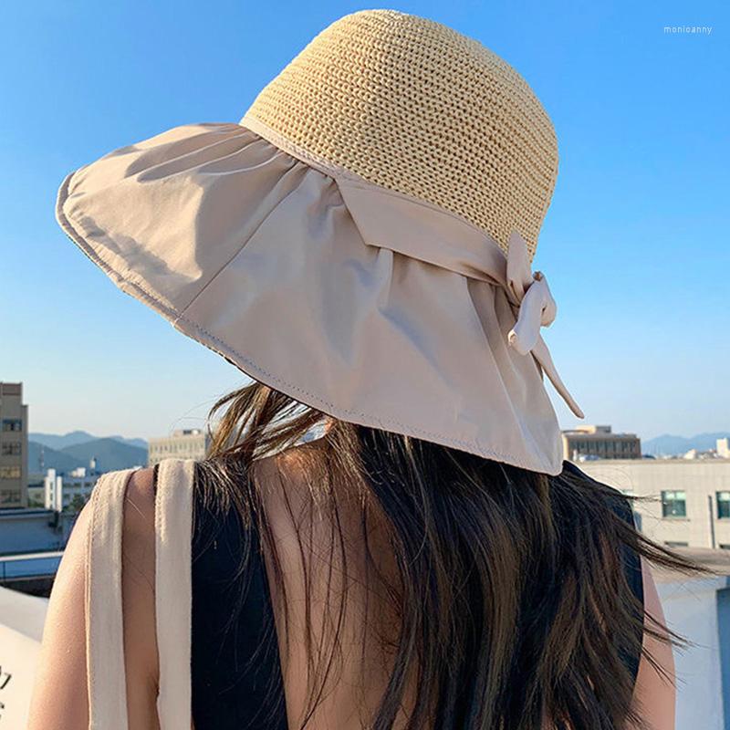 Wide Brim Hats 2023 Women Summer Visors Hat Foldable Sun Large Beach Straw Chapeau Femme UV Protection Cap, Black
Wide Brim Hats 2023 Women Summer Visors Hat Foldable Sun Large Beach Straw Chapeau Femme UV Protection Cap, Black