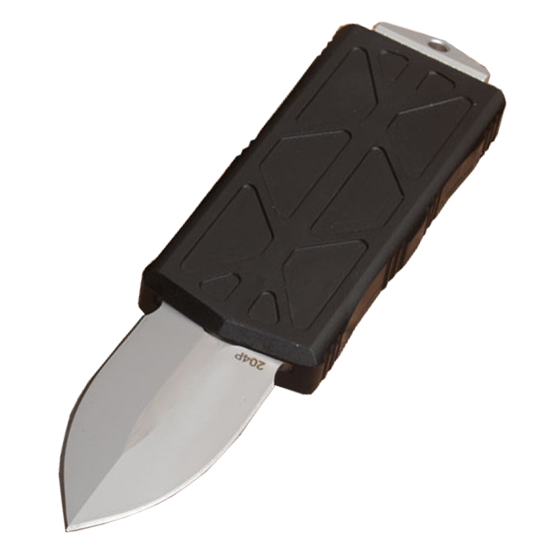 2023 New Mini Small Tactical Knife D2 Double Edge Spear Point Satin Blade CNC 6061-T6 Handle EDC Knives With Retail Box