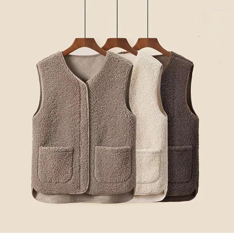 Women's Vests Autumn Winter Jacket Female Pike Ladies Coat Warm Slim Top Thickening Women's Vest Korean Style Plush Zipper Cardigan, C1
Women's Vests Autumn Winter Jacket Female Pike Ladies Coat Warm Slim Top Thickening Women's Vest Korean Style Plush Zipper Cardigan, C1