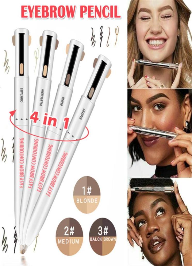 4in1 Easy to Wear Eyebrow Enhancers Contour Pen Waterproof Defining Highlighting Eye Brow Eyebrow Pencil Makeup Cosmetic 3pcs9976165, Army green
4in1 Easy to Wear Eyebrow Enhancers Contour Pen Waterproof Defining Highlighting Eye Brow Eyebrow Pencil Makeup Cosmetic 3pcs9976165, Army green