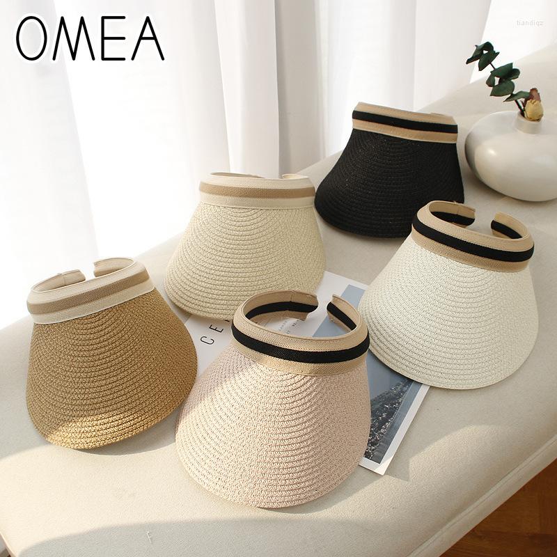 Wide Brim Hats OMEA Visor Hat Summer Paper Sun Protection Caps For Ladies Straw Female Cap Vacation Beach Fashion, Cream
Wide Brim Hats OMEA Visor Hat Summer Paper Sun Protection Caps For Ladies Straw Female Cap Vacation Beach Fashion, Cream