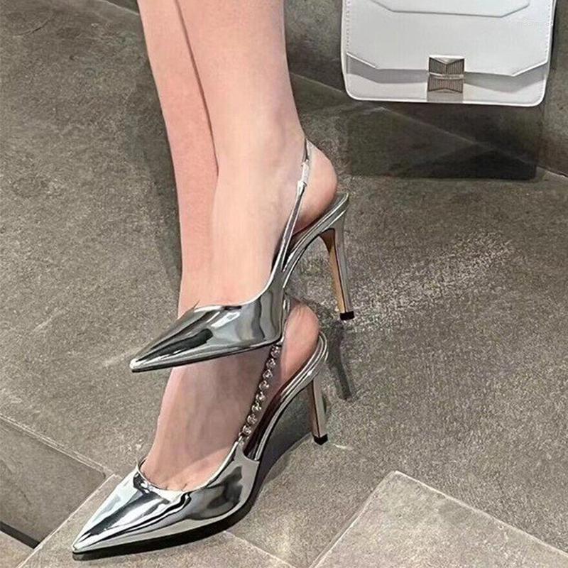 Sandals Pointed Toe Women Summer High Heels Shoes 2023 Fashion Stilettos Party Dress Slides Brand Pumps Mujer Zapatillas, Black
Sandals Pointed Toe Women Summer High Heels Shoes 2023 Fashion Stilettos Party Dress Slides Brand Pumps Mujer Zapatillas, Black