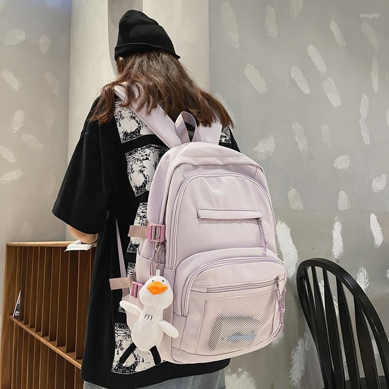 Backpack Women Nylon Female Harajuku School Laptop Bag College Lady Kawaii Casual Backpacks Fashion Book Girl Bags Student, Black
Backpack Women Nylon Female Harajuku School Laptop Bag College Lady Kawaii Casual Backpacks Fashion Book Girl Bags Student, Black