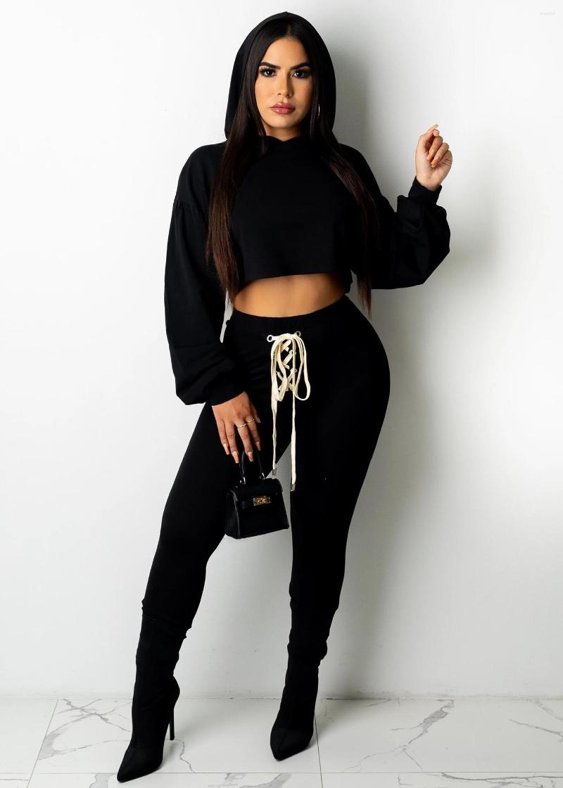 Women' Two Piece Pants RMSFE 2023 Autumn Winter Drawstring Long Sleeve Hooded Pullover Fashion Solid Color Women Leisure 2-piece Set, Black
Women' Two Piece Pants RMSFE 2023 Autumn Winter Drawstring Long Sleeve Hooded Pullover Fashion Solid Color Women Leisure 2-piece Set, Black